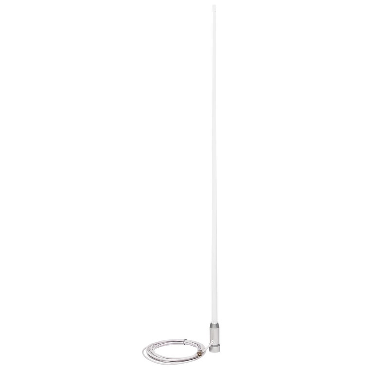 Seachoice 19723 Universal Fiberglass VHF Antenna, 4', White - B310-01