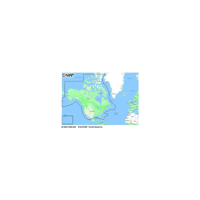 C-Map MNAY200MS Discover Chart, North America - M-NA-Y200-MS