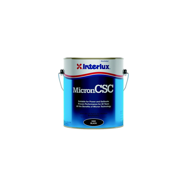 Interlux 5583Q Micron CSC Bottom Paint, Black Qt., 6/case - Y5583/QT