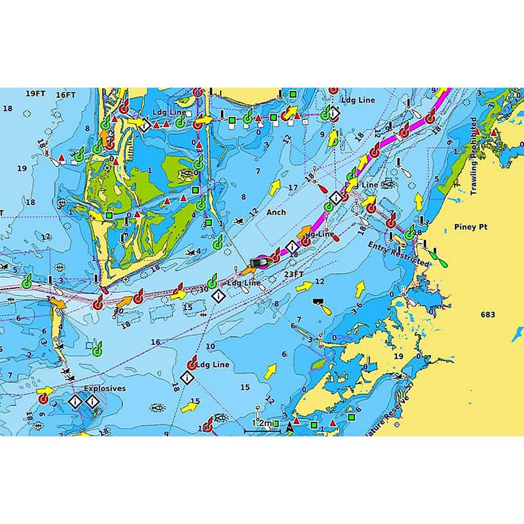 Garmin 010C129220 Navionics+ Chart, U.S. West - 010-C1292-20
