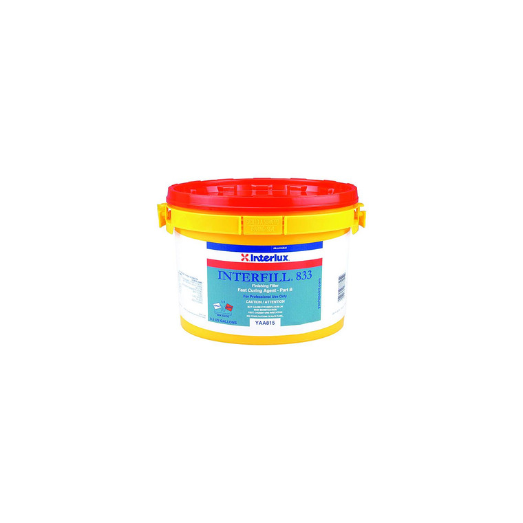 Interfill 833 Fine Finishing Fairing Compount, Part B Fast Cure, 1/2 Gal. - YAA815/HG