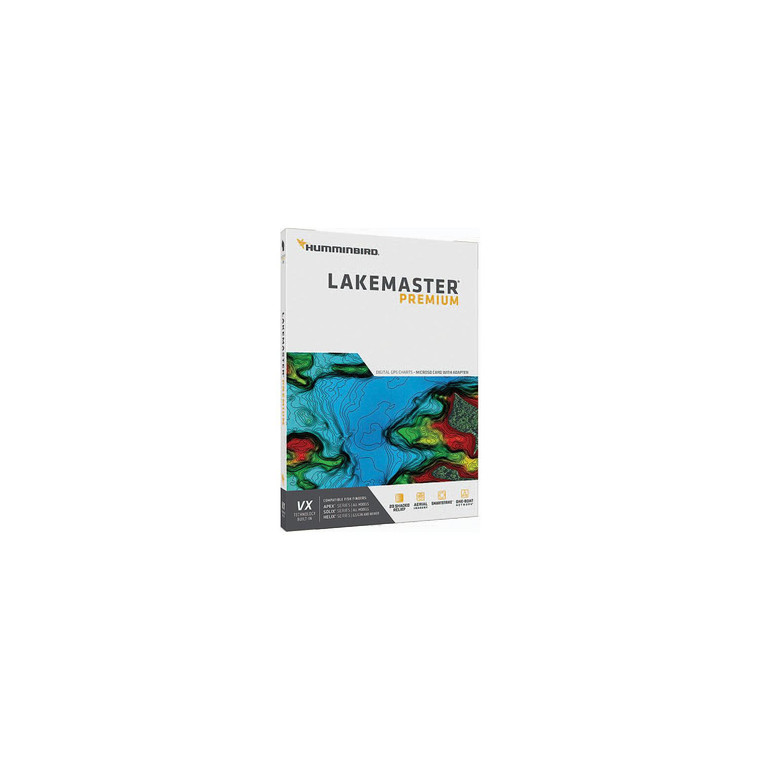 Humminbird 6020091 Lakemaster Premium With VX Technology, Western States V1 - 602009-1