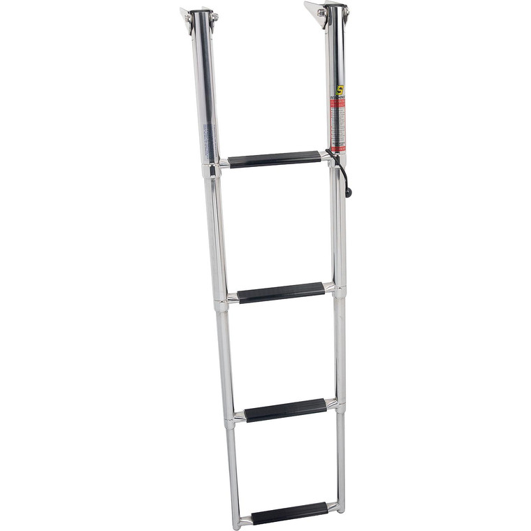 Seachoice 71306 Over Platform Telescoping Ladder, Steps: 4 -