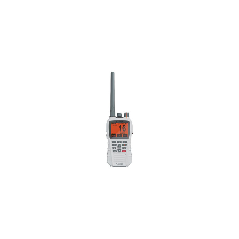 Cobra 01900113 Bluebound 650 Floating Handheld VHF Radio, White - 0190011-3