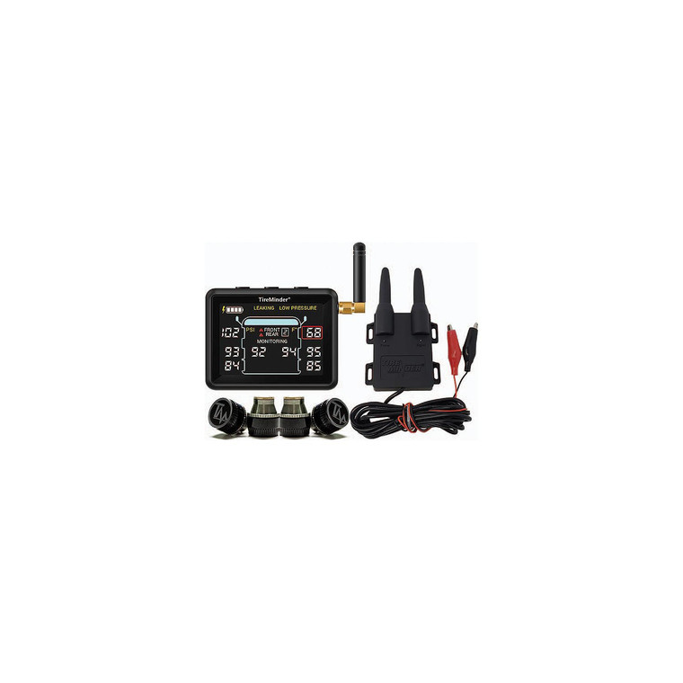 Minder TM22141 Tireminder I10 Tire Pressure Monitoring System + Rhino Booster w/4 Standard Transmitters - TM22141