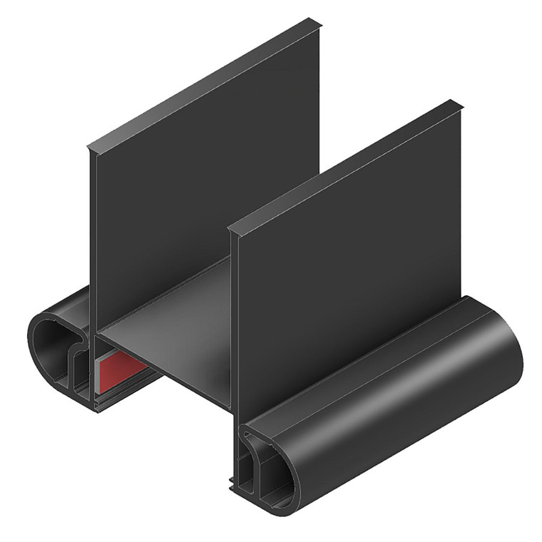 Jaeger-Unitek Sealing Solutions 1000035063 Flip N' Seal Wall Caps - 
.91" Bulb / 2" Wipe / 2" Wall cap, 20' L - 1000035063