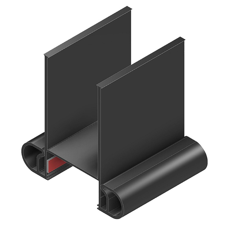 Jaeger-Unitek Sealing Solutions 1000035064 Flip N' Seal Wall Caps - .91" Bulb / 3" Wipe / 2" Wall cap, 20' L - 1000035064