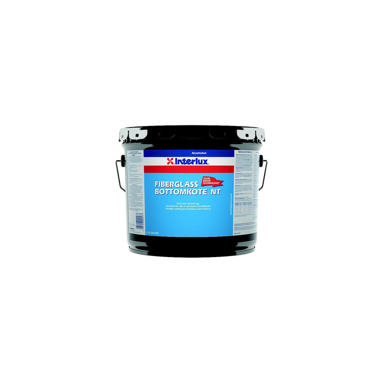 Interlux YBB3693 Fiberglass Bottomkote NT Bottom Paint, Blue 3-Gal. Pail - YBB369/3