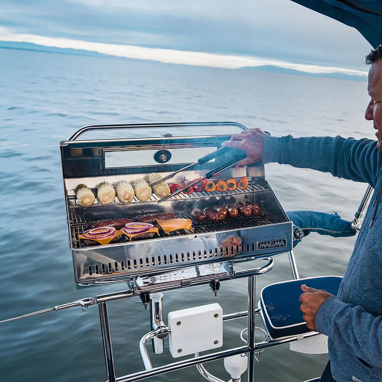 Magma A1012252GS Monterey Infrared Gas Grill, 28-3/4" L x 14-3/4" W x 14-1/2" H  , 420 Sq. In. - A10-1225-2GS