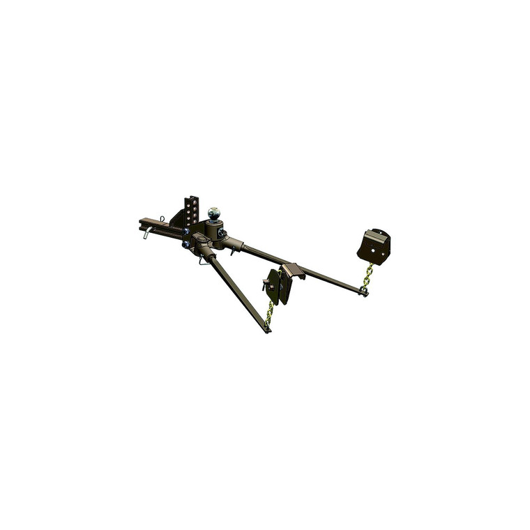 Blue Ox BXW0753 SwayPro Underslung Head/Clamp-on Rotating Latch, 750# - BXW0753