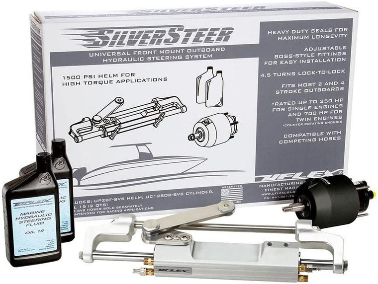Uflex Usa - 1500 Psi Hi-perf Ob Sys Fm V2 - SILVERSTEER2.0B