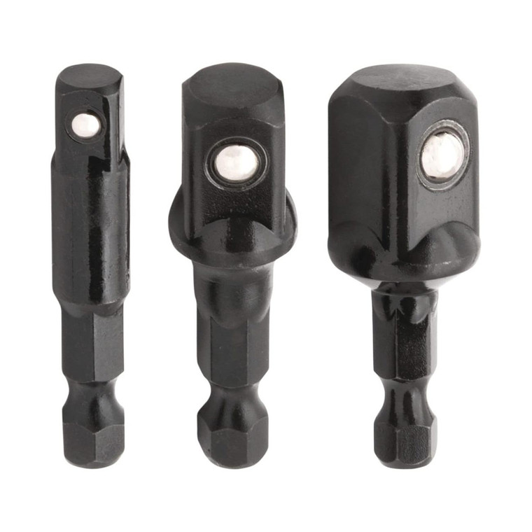 Titan Impact Stubby Socket Adapter Set (3 Piece) - 12061