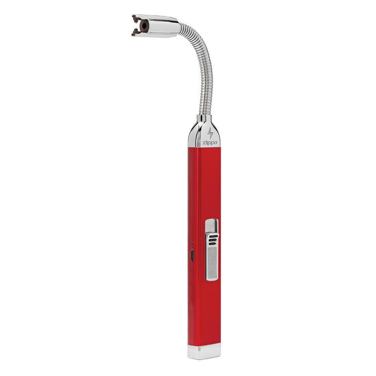 Zippo Rechargeable Flexible Neck Candle Lighter (Candy Apple Red) - 121651