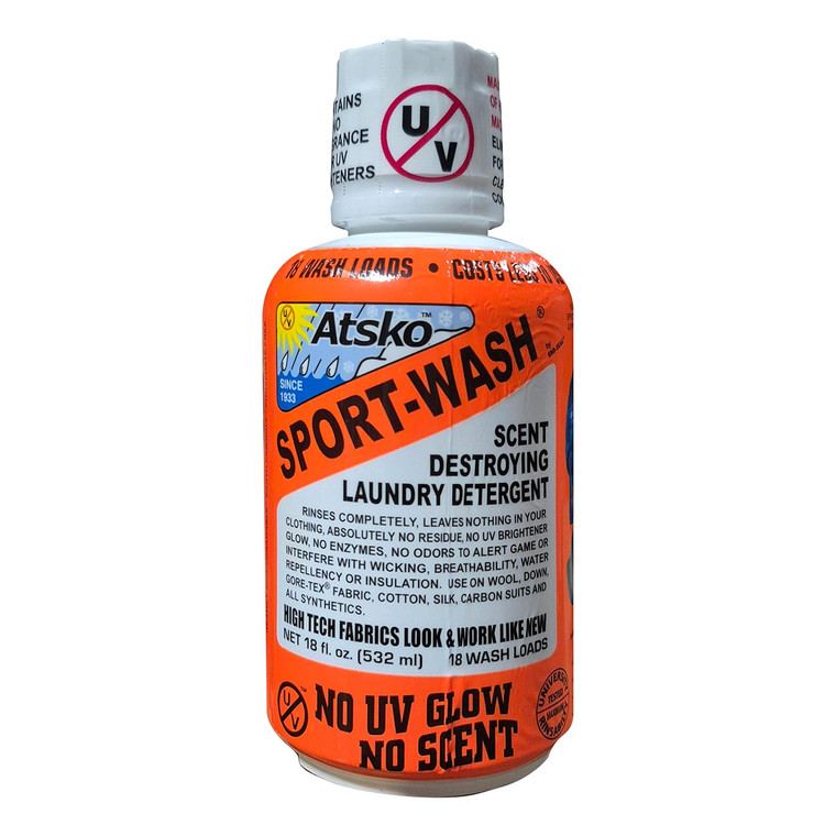 Atsko Sport-Wash Laundry Detergent: 18 oz. Bottle - 1338