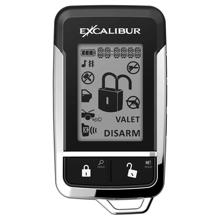 Excalibur 2-Way Monochrome LCD Remote Transmitter - 159-03