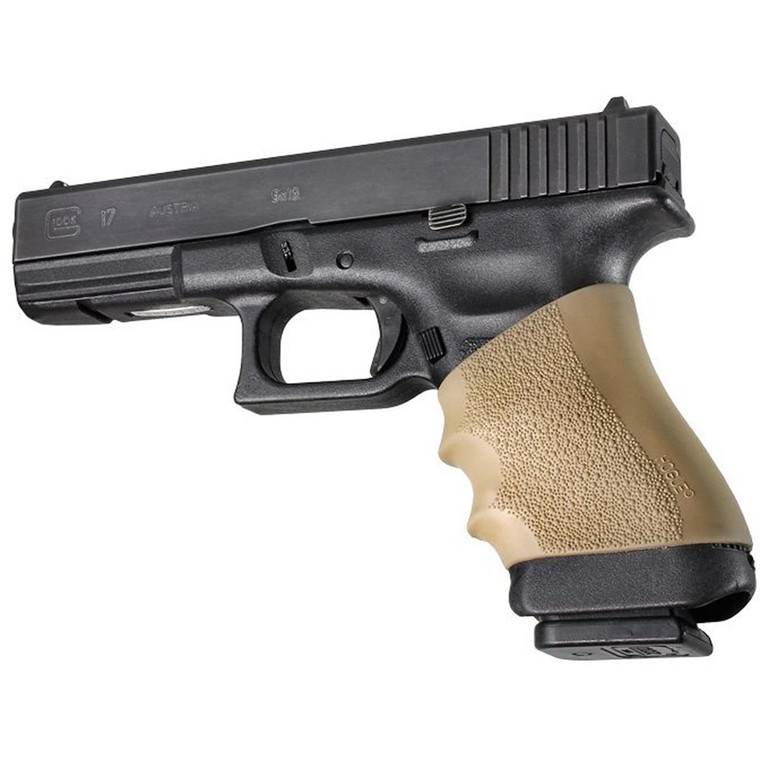 Hogue HandAll Universal Grip Sleeve for Full Size Pistols (Flat Dark Earth) - 17003