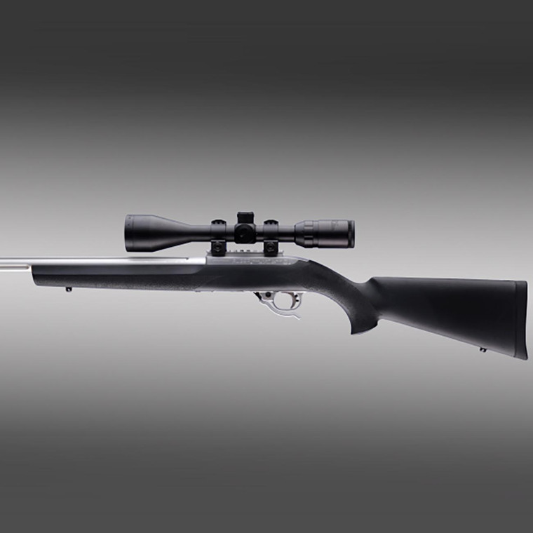 Hogue Ruger 10/22 Hard Nylon Stock with Standard Barrel Channel (Black) - 22100