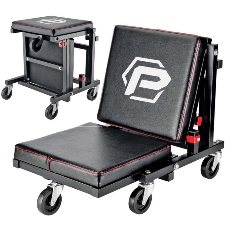 Powerbuilt 2-in-1 Low Creeper Seat Roller Stool - 240298