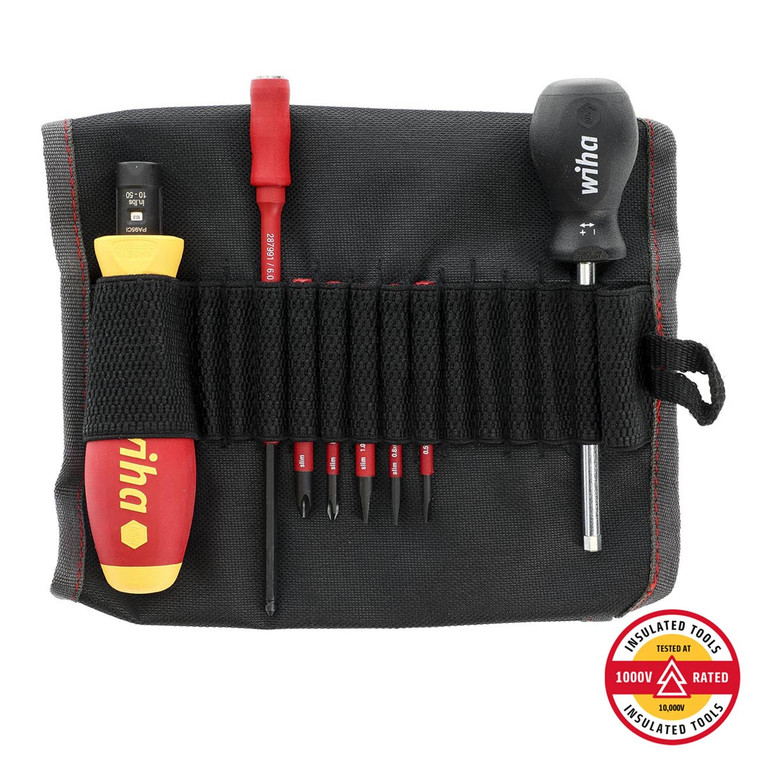 Wiha Insulated Torque Control and Slimline Blade Set - 8 Piece Set - 28791
