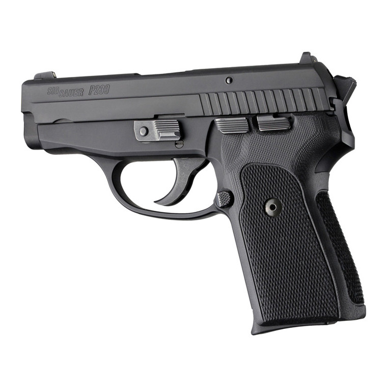 Hogue Sig Sauer P239 Checkered Grips G10 (Black) - 31179