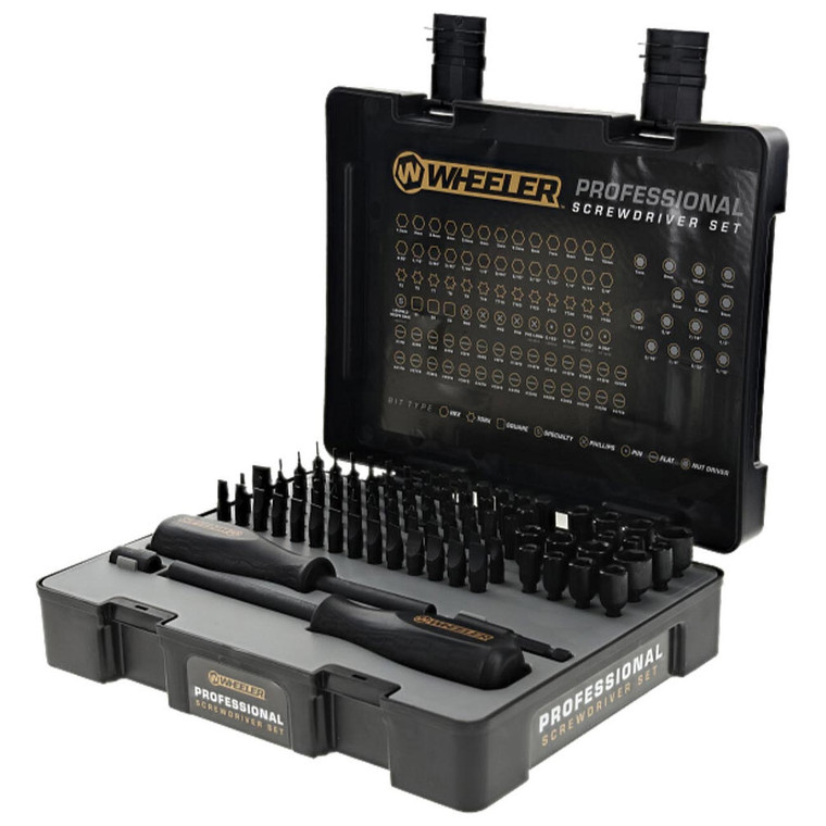 Wheeler 100 Piece Professional Screwdriver Set - 4001003