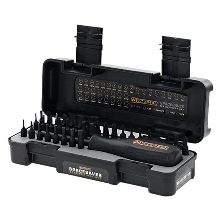 Wheeler Spacesaver Screwdriver Bit Set (36 Piece) - 4001005