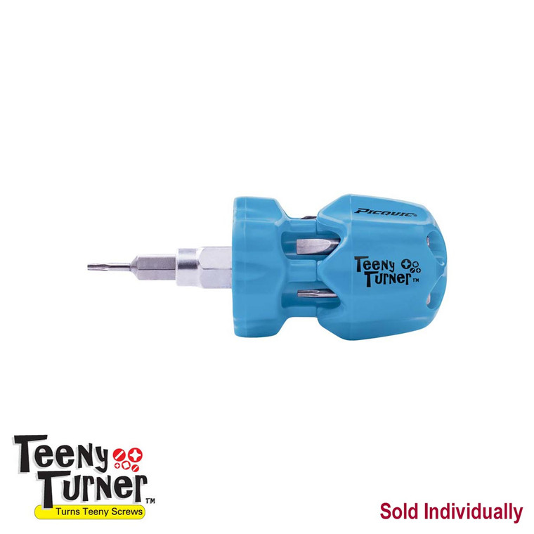 Picquic Teeny Turner Mini 7-in-1 Quick Bit Change Screwdriver (Blister package) - 6102
