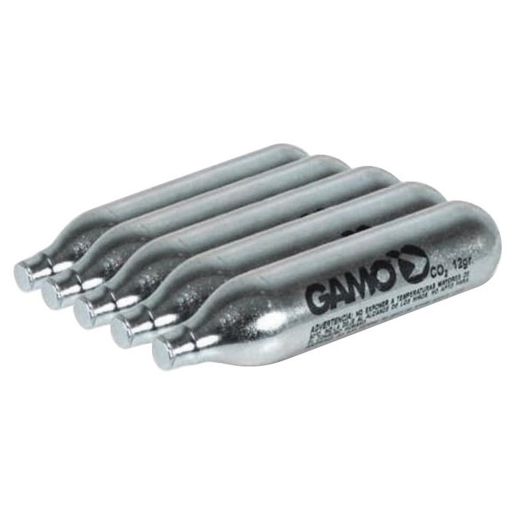 Gamo 12 Gram CO2 Cartridges (5 Count) - 621247054