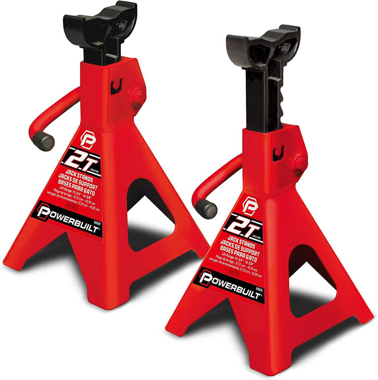Powerbuilt 2-Ton Jack Stands (2 Piece Set) - 640399