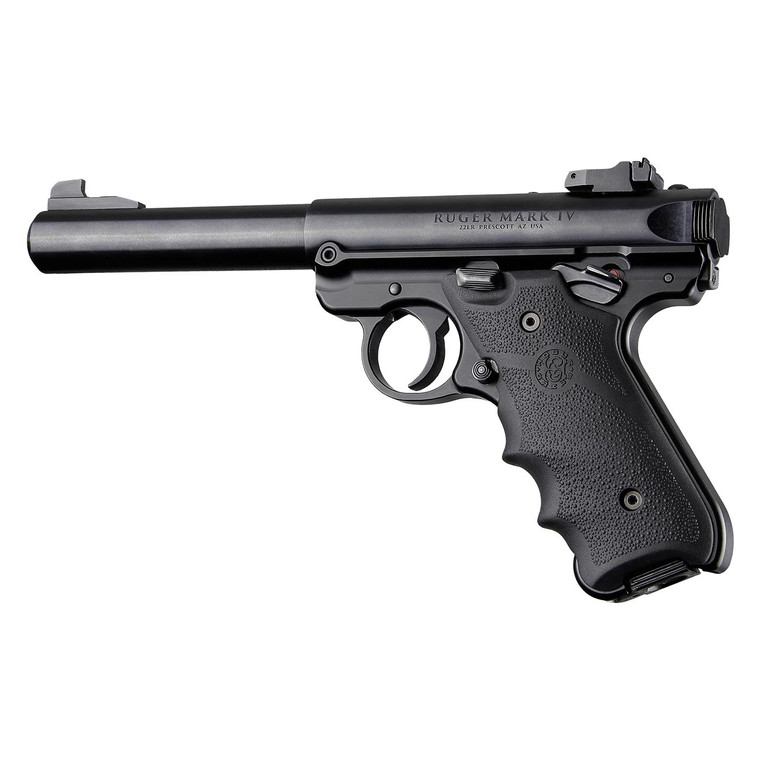 Hogue Ruger Mark IV Rubber Grip with Finger Grooves (Black) - 79000