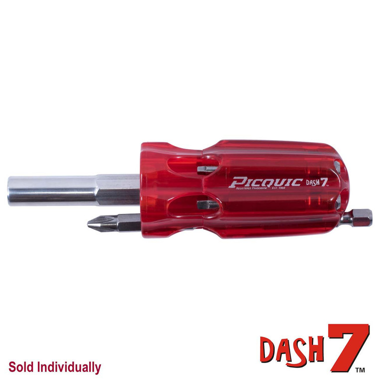 Picquic Dash 7 7-in-1 Quick Bit Change Screwdriver (Blister package) - 8107