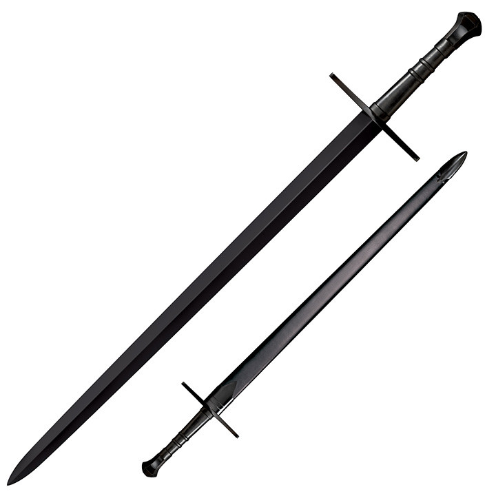 Cold Steel 33-1/2" Hand-and-a-Half Sword - cs-88HNHM