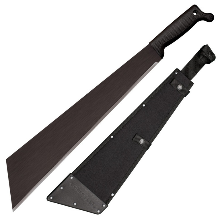 Cold Steel 18" Slant Tip Machete with Sheath - 97ST18S
