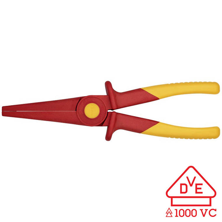 Knipex 1000V Insulated Plastic Snipe Nose Pliers (8-3/4") - 986202