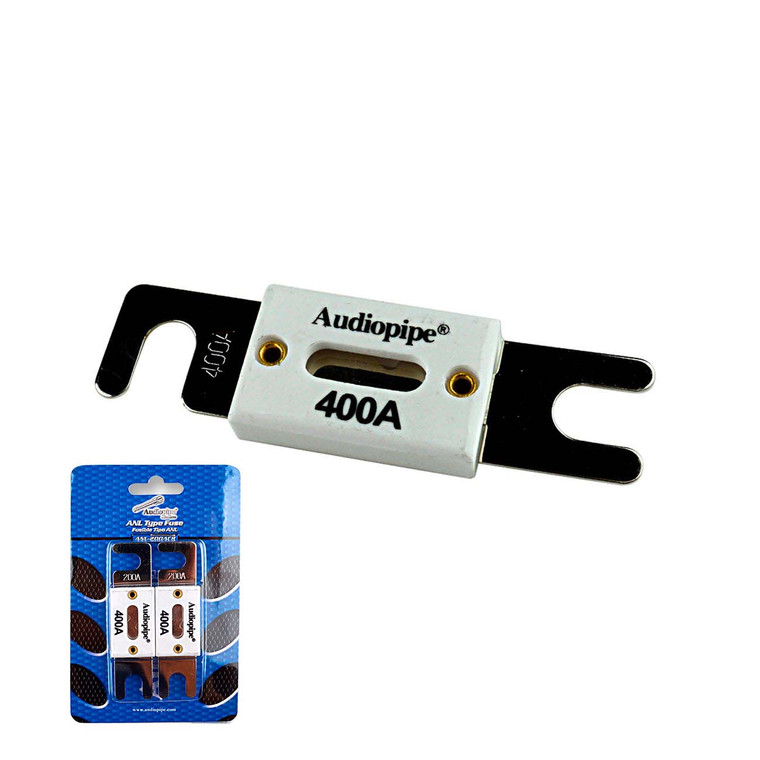 Audiopipe 400 Amp Ceramic ANL Type Fuse (2-Pack) - ANL-400ACR
