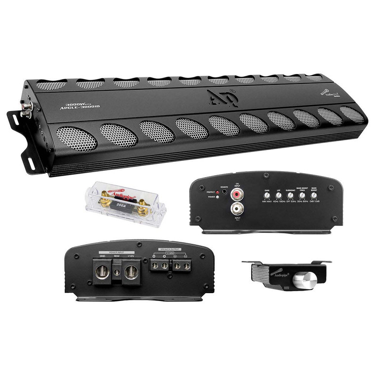 Audiopipe Monoblock Amplifier 3000 Watts - APCLE-30001D