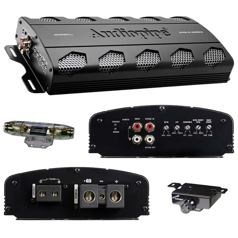 Audiopipe Dealer Line Monoblock Amplifier 1600W RMS - APDLO-16001D