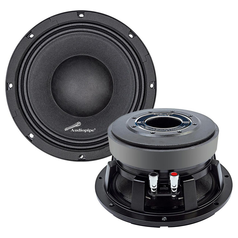 Audiopipe 8" Low Mid Frequency Speaker 400W RMS/800W Max 8 Ohm - APLMB-8