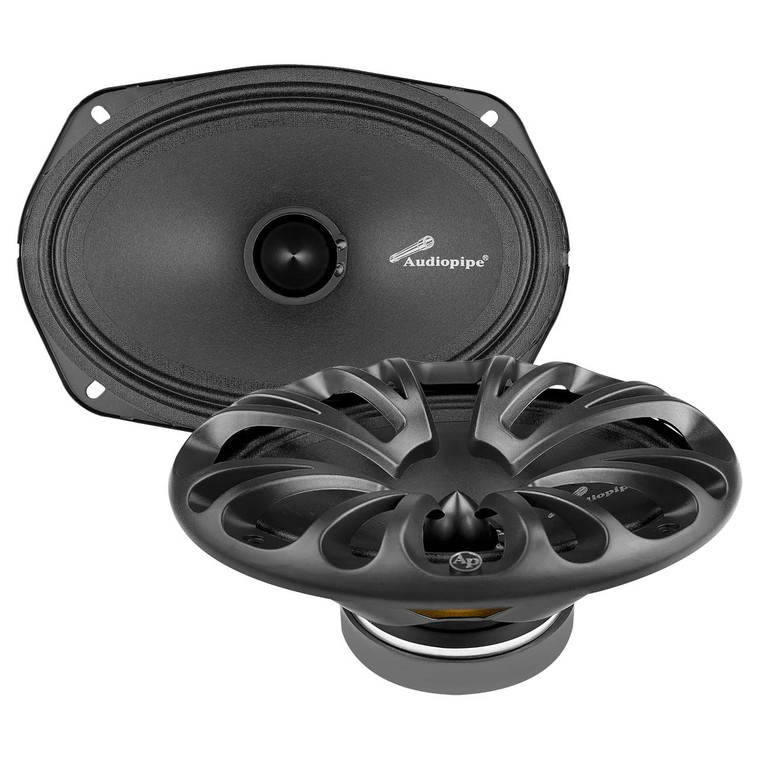 Audiopipe 6x9" Low Mid Frequency Speaker 125W RMS/250W Max 8 Ohm (Pair) - APMB-6900E