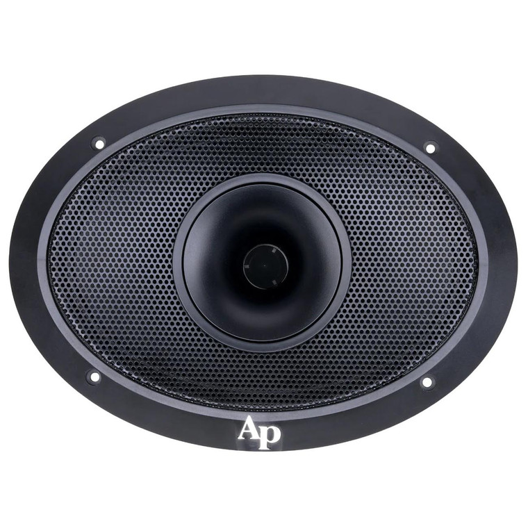Audiopipe 6x9" Compression Horn Mid-range 2-Way Loudspeaker 200W RMS/400W Max (4 Ohm) - APMB-698G-CHF