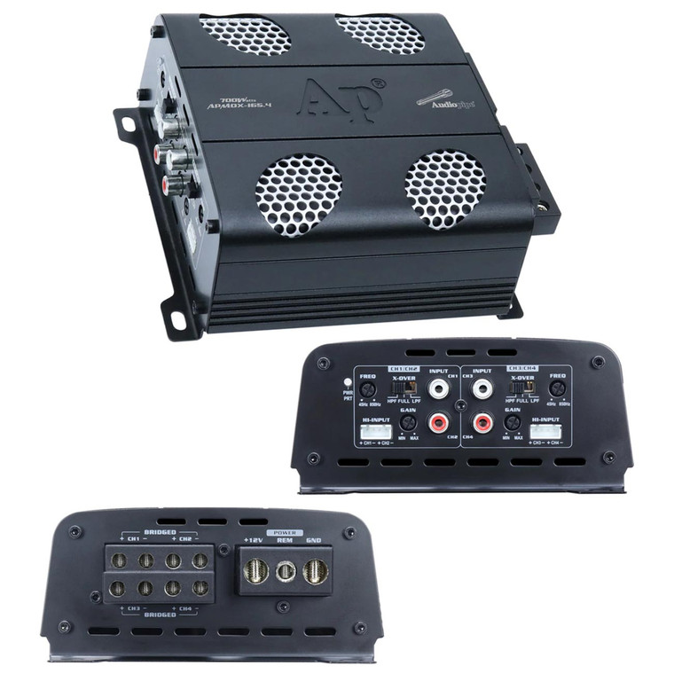 Audiopipe 4 Channel Compact Amplifier 700 Watts - APMOX-165.4