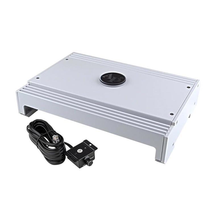 Audiopipe 780 Watt 4 Channel Class D Marine Amplifier with Remote Bass Knob - APSR-4120GS