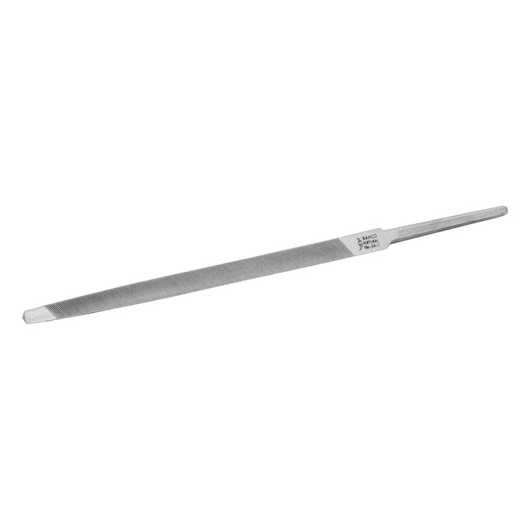 Bahco 6" Slim Taper Triangular Saw File Second Cut - Unhandled - 4-186-06-2-0