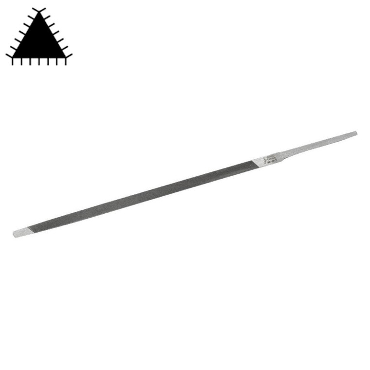 Bahco 6" Double Extra Slim Taper Saw File Second Cut Unhandled - 4-188-06-2-0