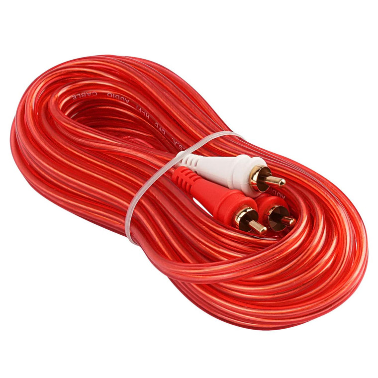 Audiopipe 17' Oxygen Free RCA Cable - BMV-G-17