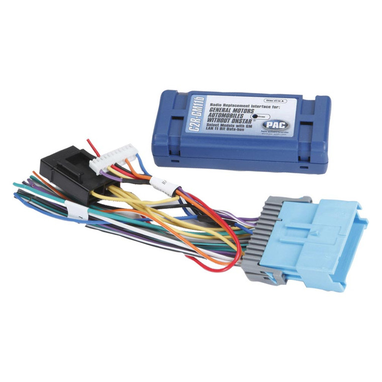 PAC Vehicle Wiring Interface for Select 04 09 GM 11-Bit without OnStar - C2R-GM11B
