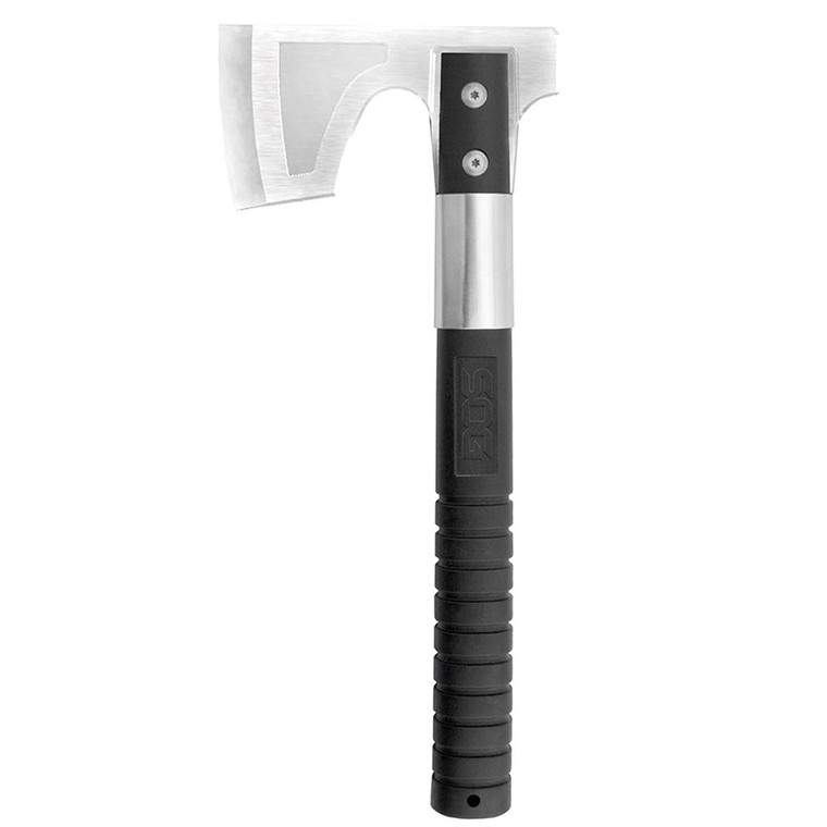 SOG Camp Axe 11.5" Overall Length GRN Handles Molded Nylon Sheath - CH1001-CP