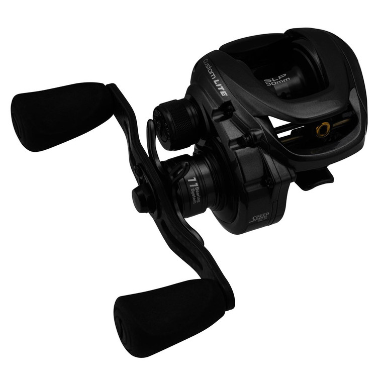 Lews Custom Lite SLP Speed Spool 7.5:1 Baitcast Reel Right Hand Retrieve - CL1SH
