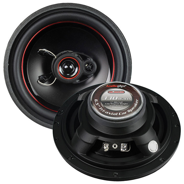 Audiopipe 6.5" 3-Way Speakers - CSL-1623AR