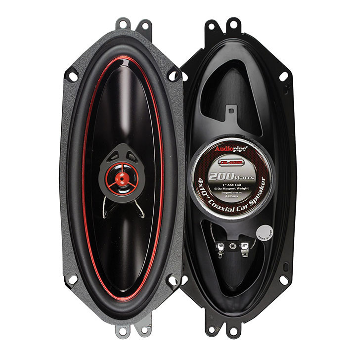 Audiopipe 4x10" 2-Way Speakers - CSL-4102R